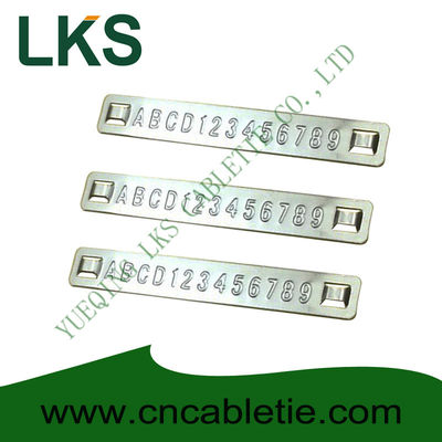 Embossed Stainless steel tags