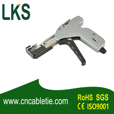 LKS-338 Stainless Steel Cable Tie Cutoff Tool with Automatic Cutoff and Adjustable Bunding Pressure
