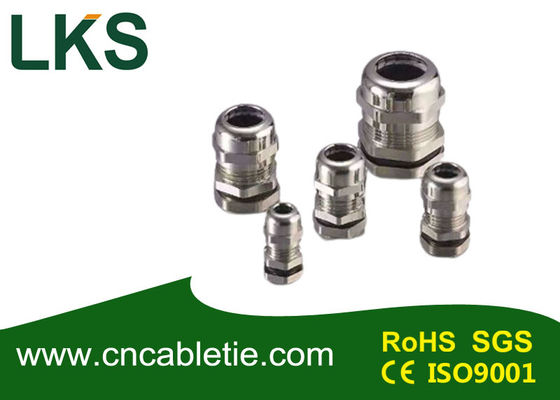 M20 M25 M32 Brass Waterproof Cable Gland with IP68 Protection and Metric Thread for Solar Inverters