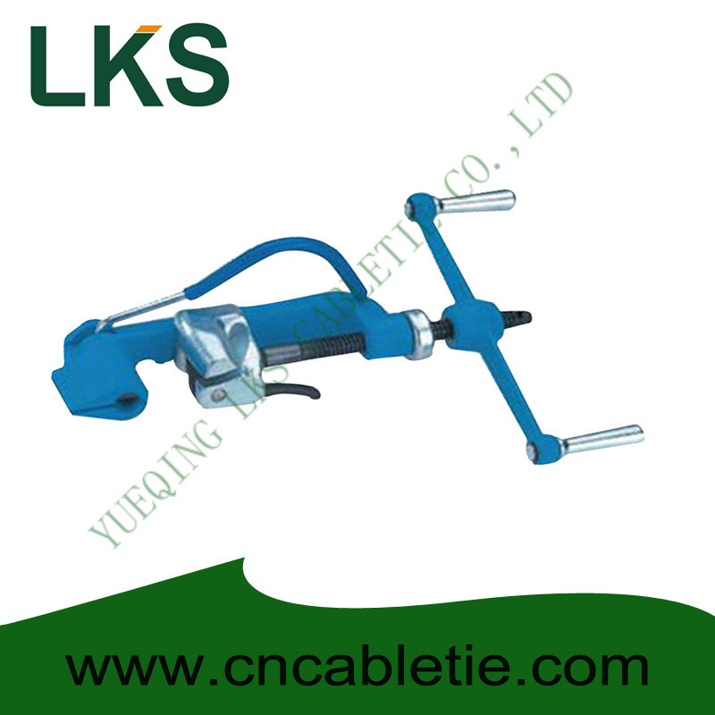Stainless steel band fasten tool,light duty strapping band tooling for fasten steel belt