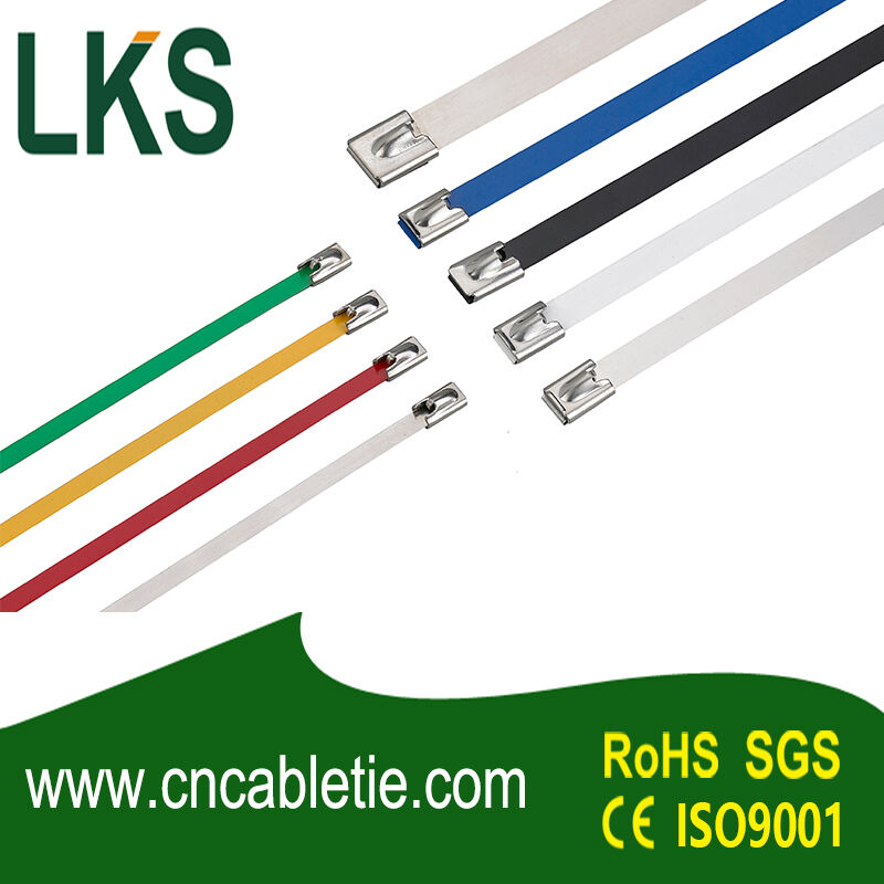 316/304/201 Grade Ball-lock Stainless Steel Cable Tie with High Tensile Strength and Corrosion Resistance