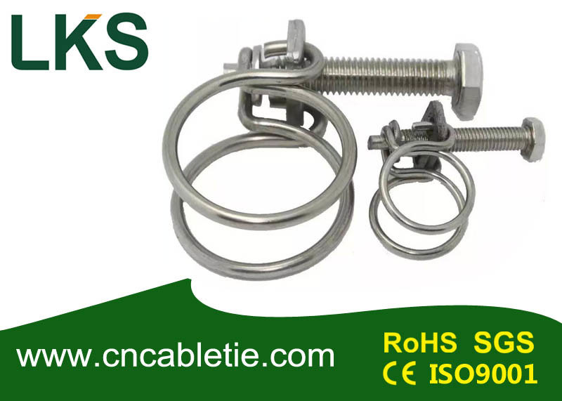 High Quality Double Wire Hose Clamp