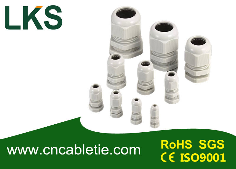 IP68 Metric Thread Nylon Waterproof Cable Gland with PA66 Material for Secure Cable Protection